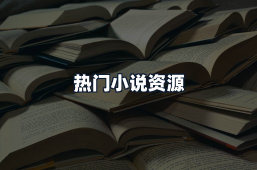 热门小说资源